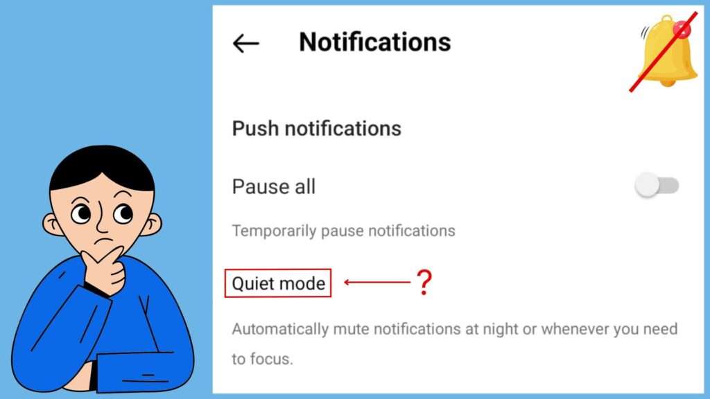 Quiet Mode on Instagram