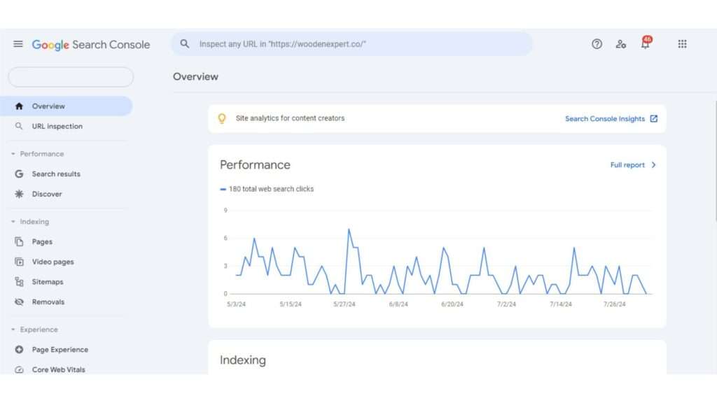 google search console