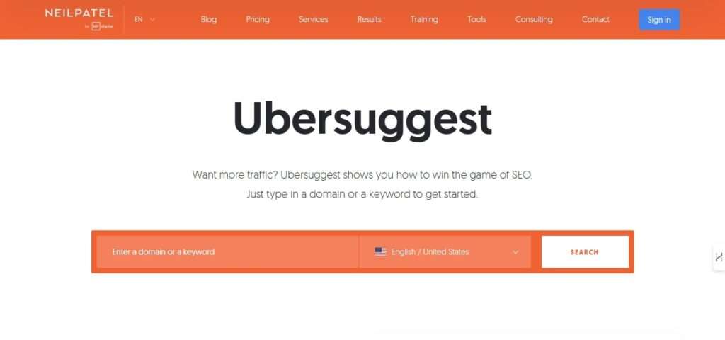 ubersuggest