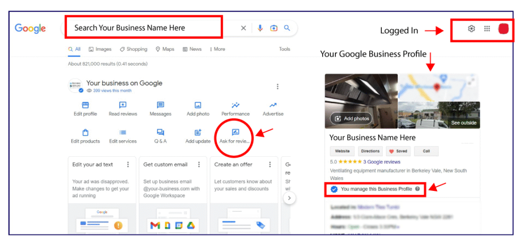 how to see my google reviews