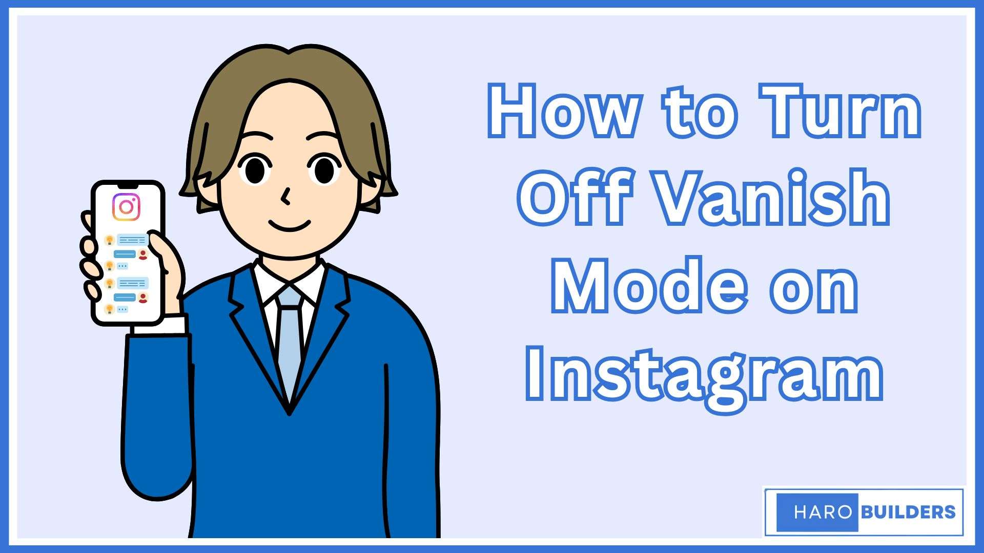 how to turn off vanish mode on instagram