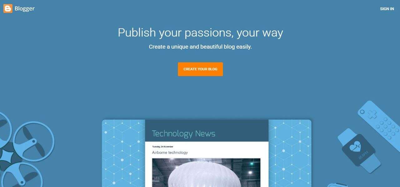 Blogger Blogging Platform