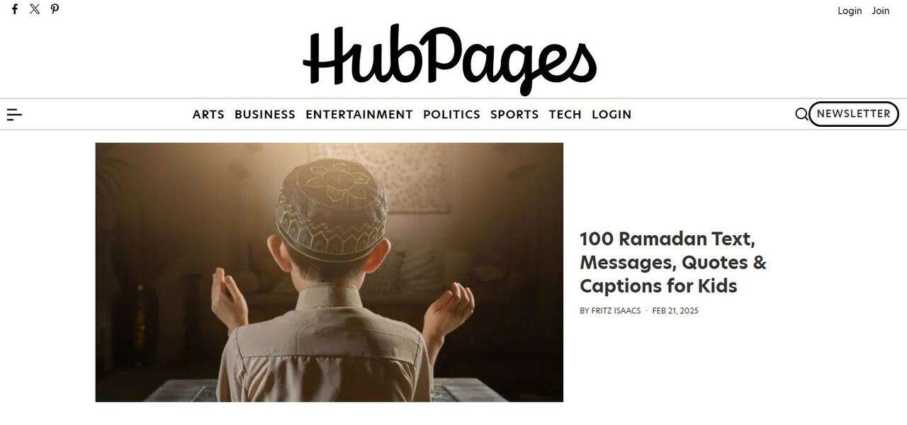 HubPages is a publishing platform