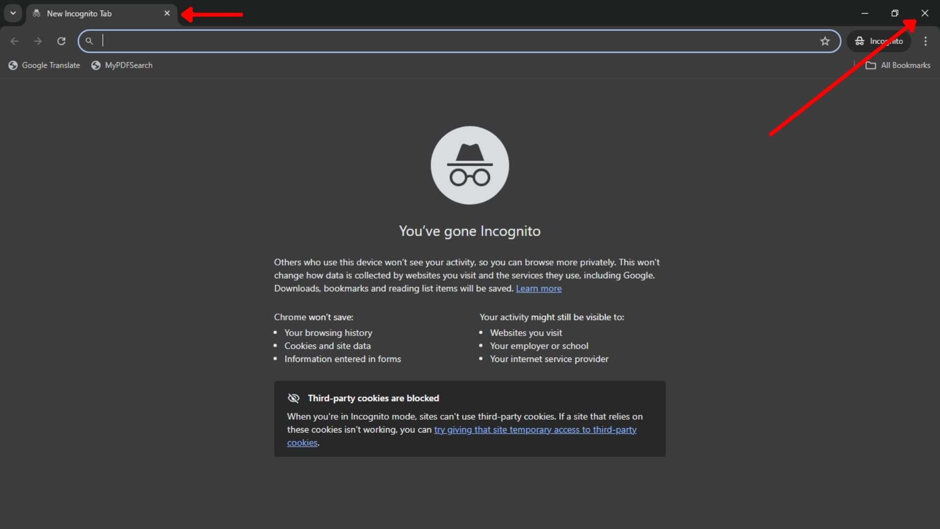 How to Get Out of Incognito Mode in Chrome
