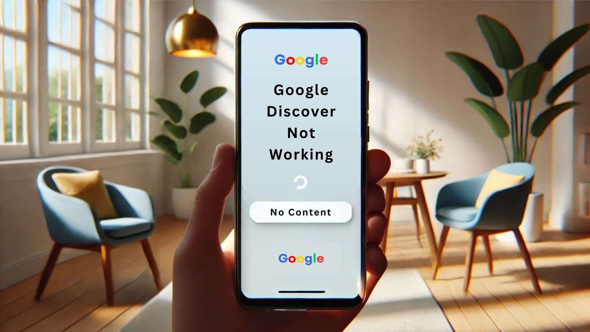 google discover not working