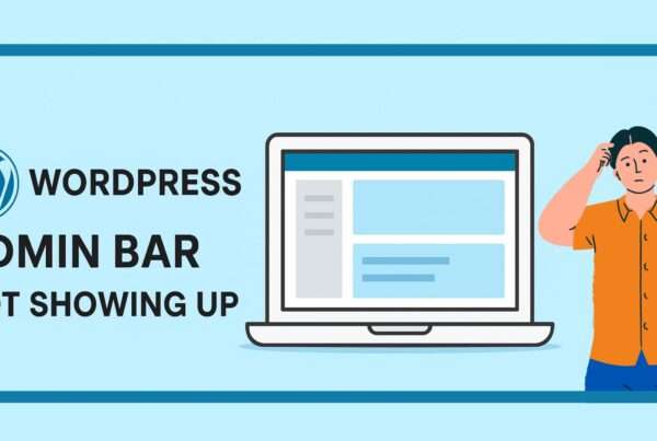 wordpress admin bar not showing