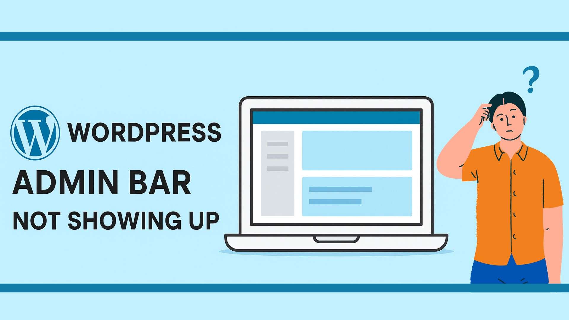 wordpress admin bar not showing