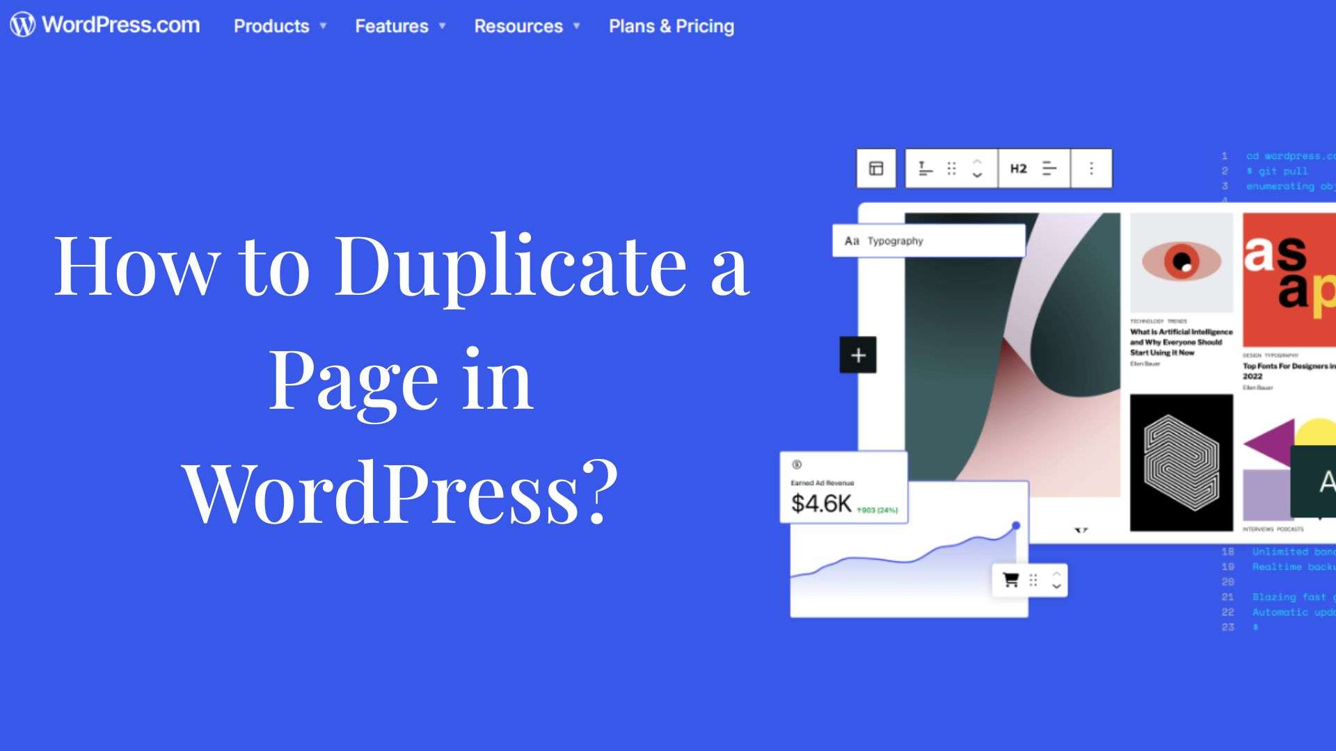 How to Duplicate a Page in WordPress
