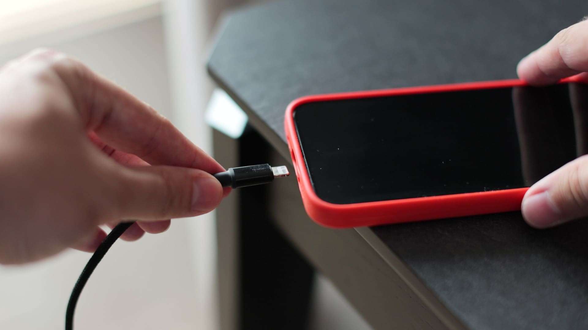 Debris or Dust Buildup in the Charging Port