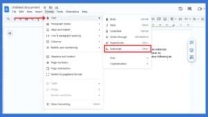How To Do Subscript In Google Docs - Haro Builder