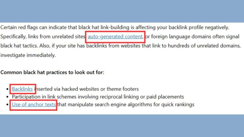 Strengthen internal linking instead of external linking