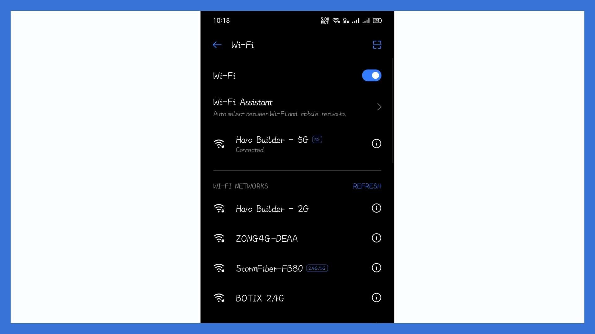 Monitoring Wi-Fi Connections