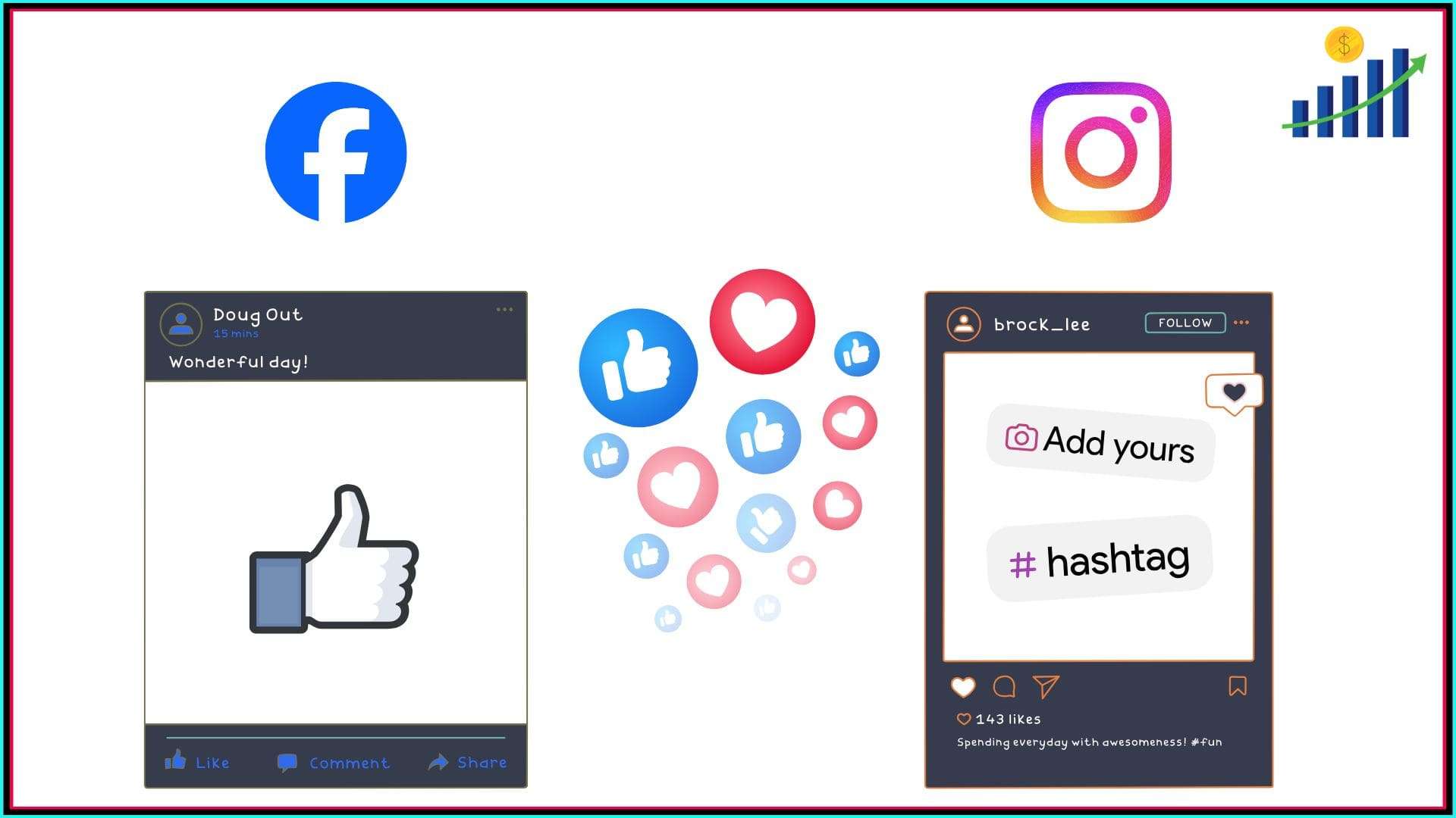 Facebook and Instagram