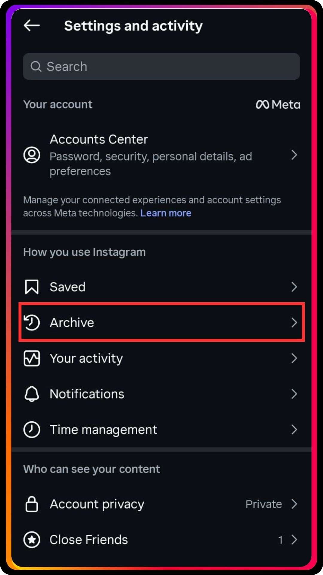 Check the Story Archive or Post Archive