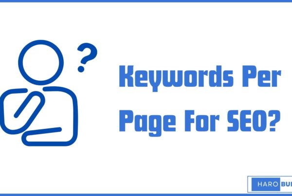 How Many Keywords Per Page For SEO