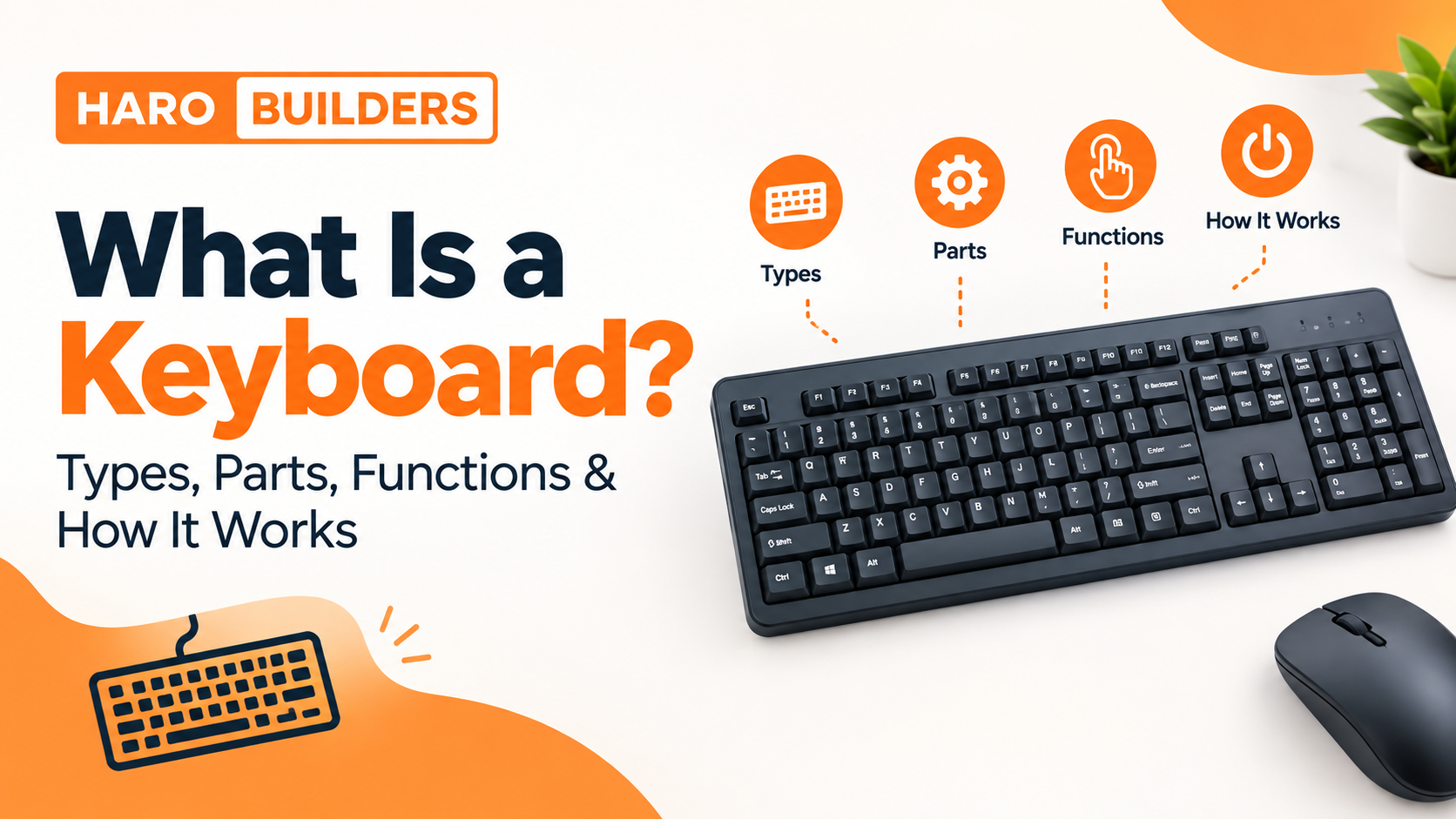 What Is a Keyboard? Types, Parts, Functions & How It Works