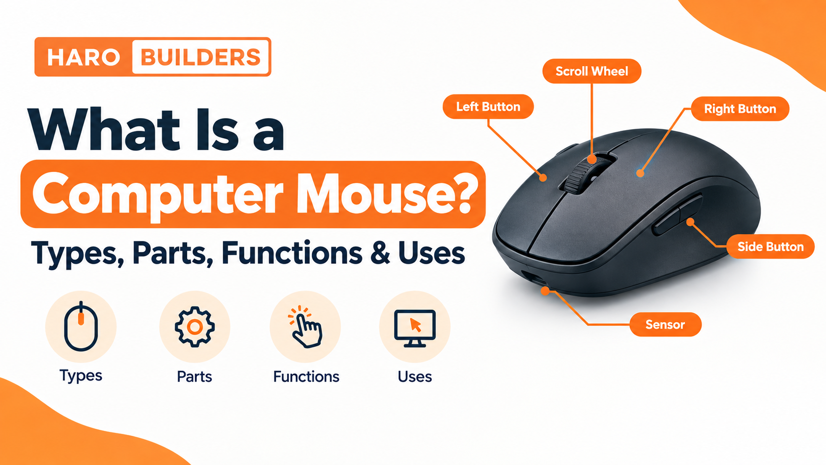 What Is a Computer Mouse? Types, Parts, Functions & Uses