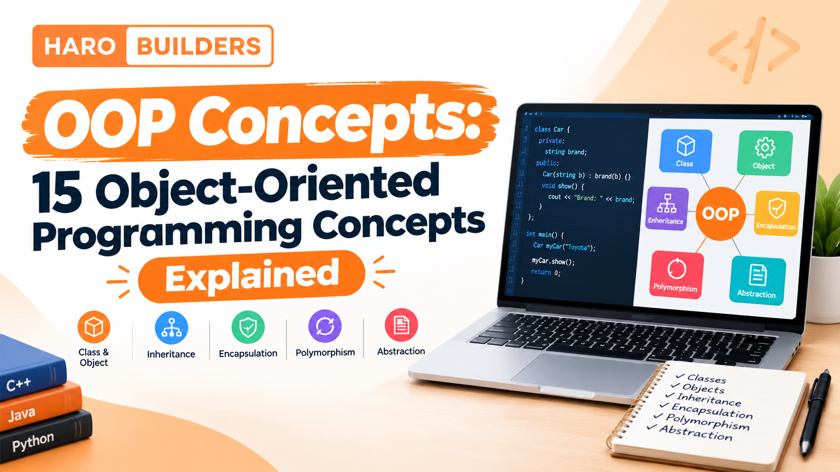 OOP Concepts: 15 Object-Oriented Programming Concepts Explained