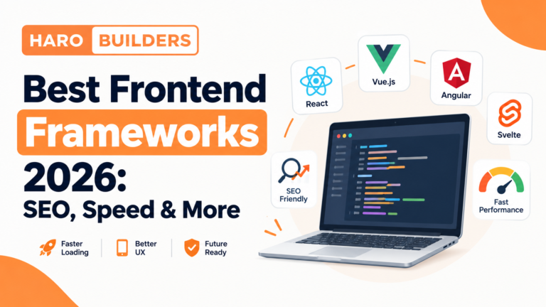 Best Frontend Frameworks 2026: SEO, Speed & More