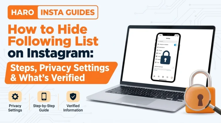 How to Hide Following List on Instagram? Fast Steps